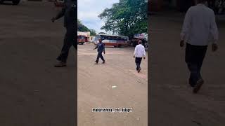 MSRTC bus stand 💥♥️ msrtc maharashtrachiLalpari shorts [upl. by Alyosha]