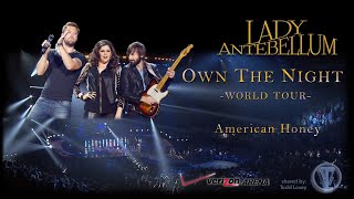 Lady Antebellum  quotAmerican Honeyquot Own The Night World Tour Live [upl. by Ieppet636]