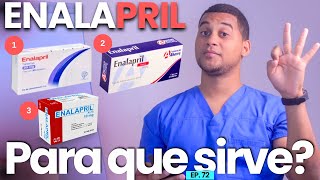 ENALAPRIL PARA QUE SIRVE  3 COSAS  Fácil y Rápido [upl. by Dana]