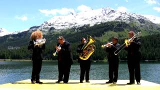 Earl of Oxfords March  Synergy Brass Quintet [upl. by Nhoj342]