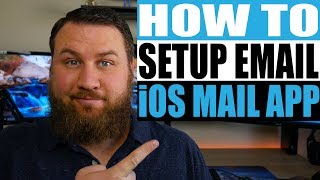 How to Download Setup and Use Apple Mail App on Your iPhone [upl. by Grodin]