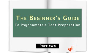 The Beginners Guide to Psychometric Tests Part 2  How to Prepare [upl. by Happy]