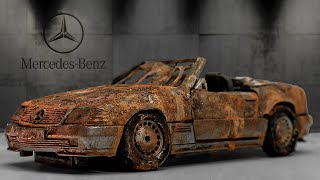 Restoration MercedesBenz SL500 R129 – Full Process  Restoration Kamusta [upl. by Ainsley]