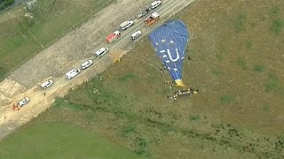 Unfall mit Heißluftballon [upl. by Ayanahs]