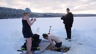 Isvak  Ice bath with my friends [upl. by Sulakcin]