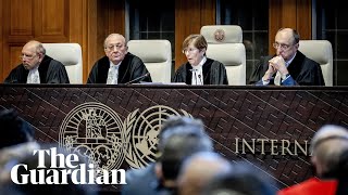 International court of justice orders Israel to prevent genocide in Gaza [upl. by Rosalinda989]