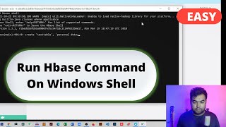 How To Run Hbase Command from Shell On Windows Easy [upl. by Gnart]