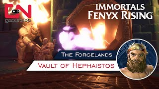 Immortals Fenyx Rising Vault of Hephaistos Puzzle Walkthrough  The Forgelands [upl. by Emalia]