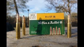 8mm Mauser Sellior and Bellot SPCE Velocity and Accuracy [upl. by Alocin477]