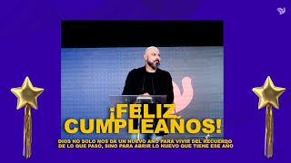 Feliz cumpleaños  Pastor Iván Vindas  ENSEÑANZA [upl. by Oirasor]