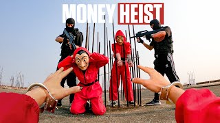 MONEY HEIST vs POLICE in REAL LIFE ll THE CHASE 40 ll Epic Parkour Pov Chase [upl. by Reis468]