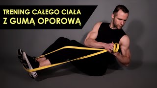 Trening Całego Ciała z Gumą Oporową  Power Band [upl. by Avery]