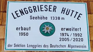 Lenggries  Lenggrieser Hütte  Hirschtalsattel  Neuhüttenalm  Bad Wiessee [upl. by Anayhd]