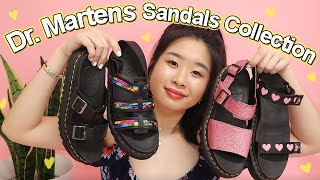 DOC MARTEN SANDALS COLLECTION 2020  SHOE UNBOXING REVIEW amp TRY ON [upl. by Held140]