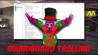 Soundboard TROLLING In Gorilla Tag [upl. by Nylavad]