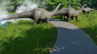 Dino Safari Park  Jurassic World Evolution Cinematic episode 01 Season 3 [upl. by Bohlin]