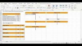 AAT Bookkeeping Controls Using Wages Control Account [upl. by Anelehs]