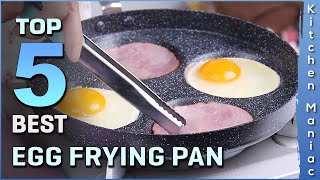 Top 5 Best Egg Frying Pans Review in 2023 [upl. by Petrick683]