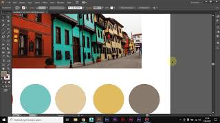 Illustrator Resimden Renk Paleti Oluşturma [upl. by Ainej]