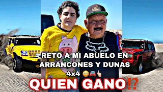 RETO A MI ABUELO EN LAS DUNAS Y ARRANCONES 4x4 ¿QUIEN GANO [upl. by Buskirk]