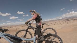 SLICKROCK Trail in Moab Utah 3 average MTB riders experience and perspective [upl. by Seaton]