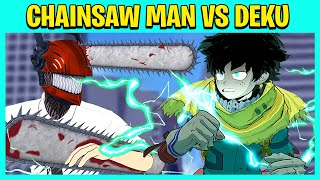 Chainsaw Man vs Deku MHA VR [upl. by Stanzel]