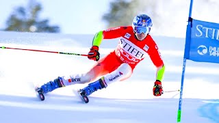 FIS Alpine Ski World Cup  Mens Giant Slalom Run 1  Palisades Tahoe USA  2024 [upl. by Solegna552]