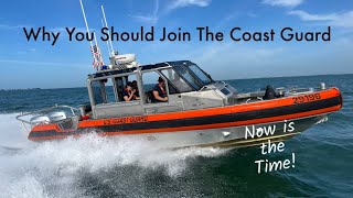 Why You Should Join the U S Coast Guard Now is the Time [upl. by Bortz]