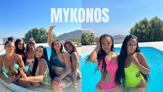 GIRLS TRIP TO MYKONOS GREECE  TRAVEL VLOG 14 [upl. by Rengia]