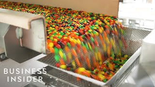 Inside One Of The Only Skittles Factories In The US [upl. by Noelle271]