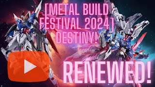 METAL BUILD DESTINY GUNDAM METAL BUILD FESTIVAL 2024 TAMASHII NATIONS  BANDAI Full Package [upl. by Boeke]