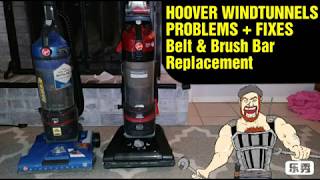 Hoover Windtunnel Vacuum Problems  Fixes [upl. by Arannahs242]