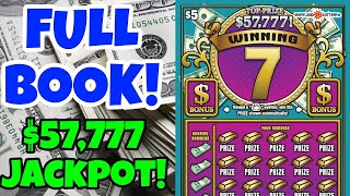 5x60 MD LOTTERY 🔵 WINNING 7 SCRATCH OFF TICKETS scratchers [upl. by Benioff]