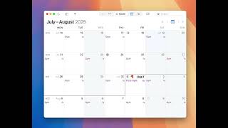 Navigate to any date quickly in BusyCal [upl. by Idok754]