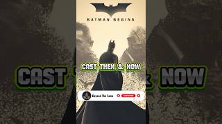 2000s Movies  Batman Begins 2005 Cast Then and Now castthenandnow [upl. by Leinto]