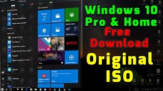 How To Download Windows 10 Pro amp Home FREE ORIGINAL Windows 10 [upl. by Wilder]