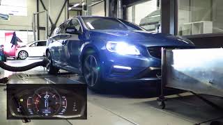 Volvo V60 D6 Pluginhybrid 220hp  Stage 1 Chiptuning [upl. by Apple679]