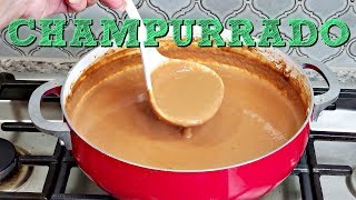 Abuelita Hot Chocolate Champurrado RECIPE  Easy Champurrado Recipe  Simply Mama Cooks [upl. by Yeltsew976]