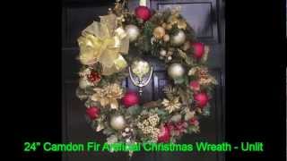 Artificial Christmas Wreath Ideas For Celebrate The Holiday Cheer [upl. by Lauro]