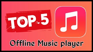 Top 5 offline Music player for Android No ads best Equalizer much more features 😃😃  app edge [upl. by Chasse641]