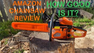 100 Amazon Chainsaw Test IS IT WORTH THE MONEY [upl. by Toney]