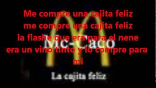 La cajita feliz Letra Mc Caco [upl. by Ballard421]