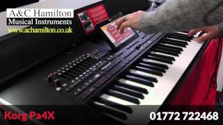 KORG Pa4X Pa4X 2015 Demo  First Look  Sound Styles amp Rhythms [upl. by Almira]