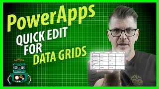 PowerApps Quick Edit for Data Grids [upl. by Akinihs]