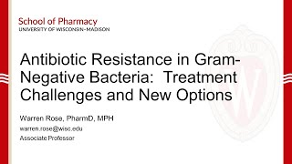 Antibiotic Resistance in GramNegative Bacteria Treatment Challenges amp New Options [upl. by Chloette]