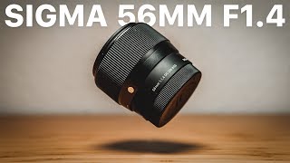 SIGMA 56MM 14 REVIEW  The BEST Portrait Lens for Sony E amp MFT [upl. by Yesak]