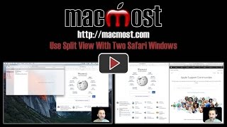 Use Split View With Two Safari Windows 1301 [upl. by Ciri]