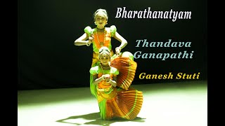 Thandava Ganapathi  Ganesh stuti  SriBharathalaya  Bharathanatyam Dance  Kanchipuram [upl. by Sema]