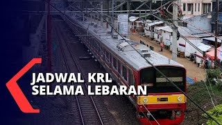 Dibatasi Berikut Jadwal KRL Jabodetabek di Hari Raya Idul Fitri [upl. by Elberta]