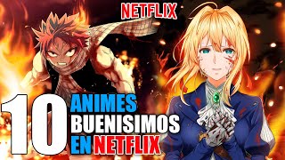 10 Mejores Animes en NETFLIX para ver en 2023 [upl. by Matejka]